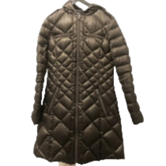 Hooded Down Coat - Picture 1 of 8